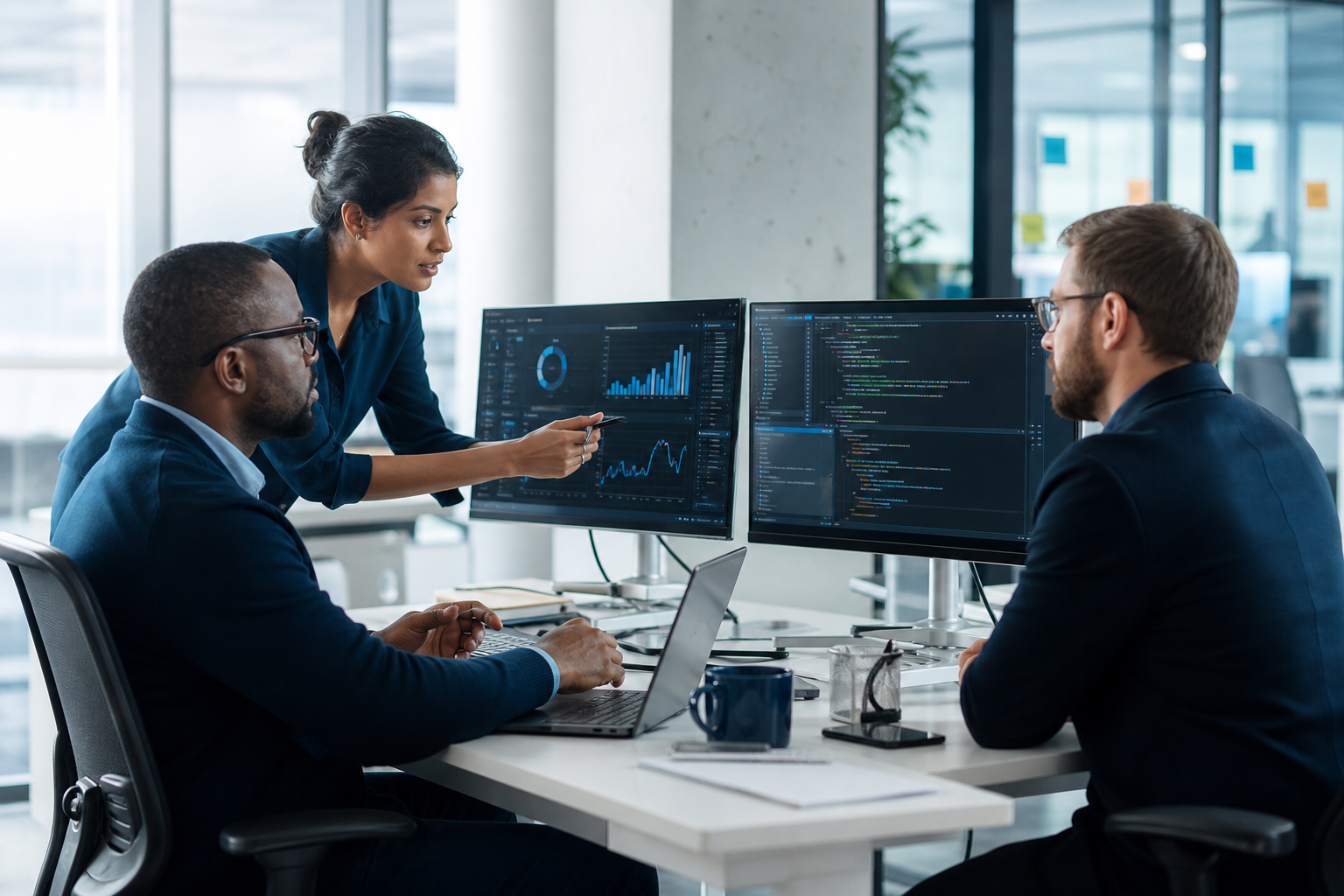 Sigma Systems team delivering professional software solutions
